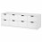 Доставка из Польши NORDLI komoda, 8 szuflad, bialy, 160x54 cm ИКЕА-59239504, ЕВРОИКЕА Калининград
