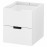 Доставка из Польши NORDLI komoda modulowa/2 szuflady, bialy, 40x45 cm ИКЕА-90383457, ЕВРОИКЕА Калининград