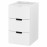 Доставка из Польши NORDLI komoda modulowa/3 szuflady, bialy, 40x68 cm ИКЕА-20383465, ЕВРОИКЕА Калининград