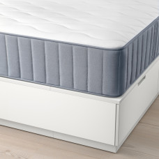 Доставка из Польши ⭐⭐⭐⭐⭐ NORDLI rama lozka z pojemnik i materacem,ИКЕА-49536868, Евро Икеа Калининград