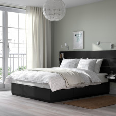 Доставка из Польши ⭐⭐⭐⭐⭐ NORDLI rama lozka z pojemnik i materacem,ИКЕА-59541765, Евро Икеа Калининград