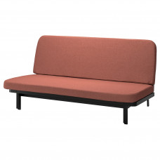 Доставка из Польши NYHAMN 3-х местный диван-кровать, карманный пружинный матрац/Скартофта красный/коричневый ИКЕА-69516973, ЕВРОИКЕА Калининград