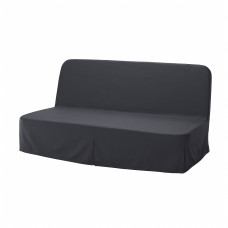Доставка из Польши NYHAMN 3-местный диван-кровать с поролоновым матрасом Naggen/темно-серый ИКЕА-89499982, ЕВРОИКЕА Калининград