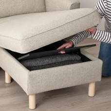 Доставка из Польши ⭐⭐⭐⭐⭐ PARUP sofa 3-osobowa z szezlongiem, Gunnared bezowy,ИКЕА-09389831, Евро Икеа Калининград