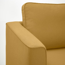 Доставка из Польши ⭐⭐⭐⭐⭐ PARUP sofa 3-osobowa z szezlongiem, Vissle miodowy braz,ИКЕА-39514287, Евро Икеа Калининград