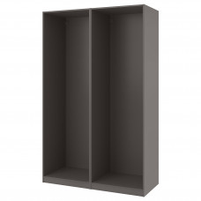 Доставка из Польши PAX 2 каркаса гардероба темно-серого цвета, 150x58x236 cm ИКЕА-59432177, ЕВРОИКЕА Калининград