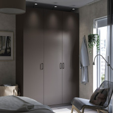 Доставка из Польши ⭐⭐⭐⭐⭐ PAX / FORSAND kombinacja szafy, ciemnoszary/ciemnoszary, 150x60x236 cm,ИКЕА-79429720, Евро Икеа Калининград