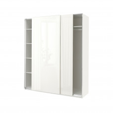 Доставка из Польши PAX / HASVIK szafa, bialy/polysk/biel, 200x66x236 cm ИКЕА-69489899, ЕВРОИКЕА Калининград
