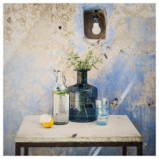Доставка из Польши ⭐⭐⭐⭐⭐ PEPPARKORN синяя ваза, 28 cm,ИКЕА-20392653, Евро Икеа Калининград