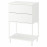 Доставка из Польши PLATSA komoda, 2 szuflady, bialy/Fonnes, 60x42x93 cm ИКЕА-09325387, ЕВРОИКЕА Калининград