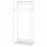Доставка из Польши PLATSA otwarty modul na ubrania, bialy, 80x40x180 cm ИКЕА-60452602, ЕВРОИКЕА Калининград
