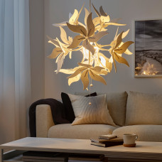 Доставка из Польши ⭐⭐⭐⭐⭐ RAMSELE lampa wiszaca, kwiat/bialy, 43 cm,ИКЕА-30404882, Евро Икеа Калининград