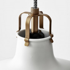 Доставка из Польши ⭐⭐⭐⭐⭐ RANARP lampa wiszaca, kremowy, 38 cm,ИКЕА-20390970, Евро Икеа Калининград