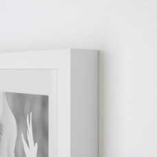 Доставка из Польши ⭐⭐⭐⭐⭐ RIBBA рамка белая, 18x24 cm,ИКЕА-40458407, Евро Икеа Калининград