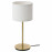 Доставка из Польши RINGSTA / SKAFTET lampa stolowa, bialy/mosiadz, 41 cm ИКЕА-49385685, ЕВРОИКЕА Калининград