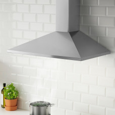 Доставка из Польши ⭐⭐⭐⭐⭐ RYTMISK wyciag montowany do sciany, stal nierdz, 90 cm,ИКЕА-70389342, Евро Икеа Калининград