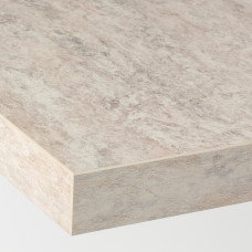 Доставка из Польши ⭐⭐⭐⭐⭐ SALJAN blat, bezowy imitacja kamienia/laminat, 186x3.8 cm,ИКЕА-40439126, Евро Икеа Калининград