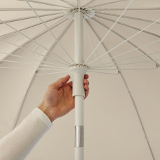 Доставка из Польши ⭐⭐⭐⭐⭐ SAMSO parasol, z nachyleniem/bezowy, 200 cm,ИКЕА-50311815, Евро Икеа Калининград