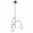 Доставка из Польши SIMRISHAMN lampa wiszaca, 3-ramienna, chrom/opalowa biel szklo, 55 cm ИКЕА-80407835, ЕВРОИКЕА Калининград