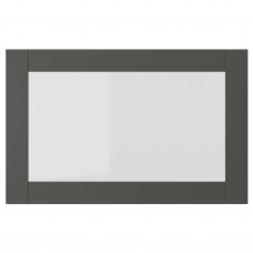 Доставка из Польши ⭐⭐⭐⭐⭐ SINDVIK drzwi szklane, ciemnoszary/szklo bezbarwne, 60x38 cm,ИКЕА-80538803, Евро Икеа Калининград