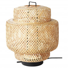 Доставка из Польши SINNERLIG lampa stolowa LED, bambus/wykonano recznie mozna przyciemniac ИКЕА-40501203, ЕВРОИКЕА Калининград