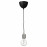 Доставка из Польши SKAFTET / LUNNOM lampa wiszaca z zarowka, niklowano/kula przezroczysta ИКЕА-69494424, ЕВРОИКЕА Калининград
