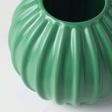 Доставка из Польши ⭐⭐⭐⭐⭐ SKOGSTUNDRA ваза зеленая, 15 cm,ИКЕА-20555602, Евро Икеа Калининград
