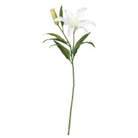 Доставка из Польши SMYCKA sztuczny kwiat, lilia/bialy, 85 cm ИКЕА-40333587, ЕВРОИКЕА Калининград