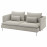 Доставка из Польши SODERHAMN sofa 3-osobowa, Viarp bez/braz ИКЕА-69305697, ЕВРОИКЕА Калининград