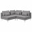 Доставка из Польши SODERHAMN sofa narozna 3-osobowa, Tonerud szary ИКЕА-19452068, ЕВРОИКЕА Калининград