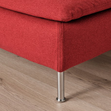 Доставка из Польши ⭐⭐⭐⭐⭐ SODERHAMN Sofa 2-os. z lezanka, Tonerud czerwony,ИКЕА-29514457, Евро Икеа Калининград
