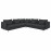 Доставка из Польши SODERHAMN sofa narozna, 6-osobowa, Fridtuna ciemnoszary ИКЕА-49449593, ЕВРОИКЕА Калининград