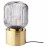 Доставка из Польши SOLKLINT lampa stolowa, mosiadz/szare szklo przezroczyste, 28 cm ИКЕА-70464275, ЕВРОИКЕА Калининград
