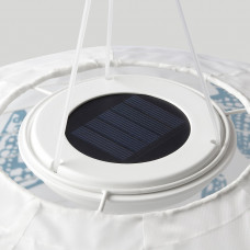 Доставка из Польши ⭐⭐⭐⭐⭐ SOLVINDEN lampa wiszaca na energie slon. LED, zewnetrzne kula/niebieski gwiazda, 45 cm,ИКЕА-70513978, Евро Икеа Калининград