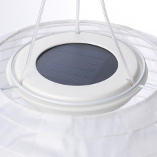 Доставка из Польши ⭐⭐⭐⭐⭐ SOLVINDEN lampa wiszaca na energie slon. LED, zewnetrzne/kula bialy, 30 cm,ИКЕА-30513664, Евро Икеа Калининград
