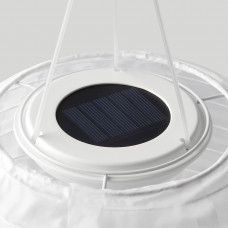 Доставка из Польши ⭐⭐⭐⭐⭐ SOLVINDEN lampa wiszaca na energie slon. LED, zewnetrzne/owal bialy, 43 cm,ИКЕА-60514493, Евро Икеа Калининград