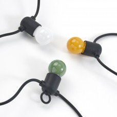 Доставка из Польши ⭐⭐⭐⭐⭐ SOLVINDEN lancuch swietlny LED z 12 zarowkami, na baterie/zewnetrzne wielobarwny,ИКЕА-30570598, Евро Икеа Калининград