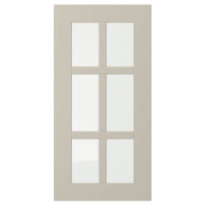 Доставка из Польши ⭐⭐⭐⭐⭐ STENSUND drzwi szklane, bezowy, 30x60 cm,ИКЕА-40453202, Евро Икеа Калининград