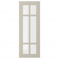 Доставка из Польши ⭐⭐⭐⭐⭐ STENSUND drzwi szklane, bezowy, 30x80 cm,ИКЕА-20453203, Евро Икеа Калининград