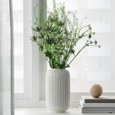 Доставка из Польши ⭐⭐⭐⭐⭐ STILREN ваза белая, 22 cm,ИКЕА-10442045, Евро Икеа Калининград