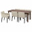 Доставка из Польши STRANDTORP / MARENAS stol i 6 krzesel, brazowy/czarny Gunnared bez, 150/205/260 cm ИКЕА-29518827, ЕВРОИКЕА Калининград