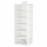 Доставка из Польши STUK organizator na ubrania 7 polek, bialy/szary, 30x30x90 cm ИКЕА-70370856, ЕВРОИКЕА Калининград