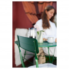 Доставка из Польши ⭐⭐⭐⭐⭐ SUNDSO stol+2 krzesla, na zewnatrz, zielony/zielony,ИКЕА-39434931, Евро Икеа Калининград