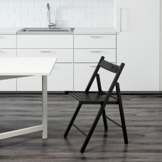 ⭐⭐⭐⭐⭐ TERJE Стул сложенный, черный,IKEA-00222440, Евро Икеа Калининград