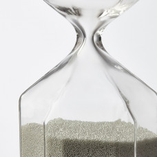 Доставка из Польши ⭐⭐⭐⭐⭐ TILLSYN Декоративные песочные часы, прозрачное стекло/белый, 16 cm,ИКЕА-10497839, Евро Икеа Калининград