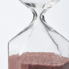Доставка из Польши ⭐⭐⭐⭐⭐ TILLSYN Декоративные песочные часы, прозрачное стекло/светло-розовый, 16 cm,ИКЕА-50497837, Евро Икеа Калининград