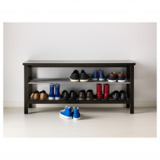 ⭐⭐⭐⭐⭐ TJUSIG Лавка c в горошек na Обувь, черный, 108x34x50 cm,IKEA-50152703, Евро Икеа Калининград