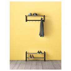 ⭐⭐⭐⭐⭐ TJUSIG Половинаka na головные уборы, черный, 79 cm,IKEA-20152634, Евро Икеа Калининград