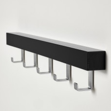 ⭐⭐⭐⭐⭐ TJUSIG Вешалка na дверь/стена, черный, 60 cm,IKEA-40242653, Евро Икеа Калининград