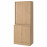 Доставка из Польши TONSTAD kombinacja z przesuwanymi drzwiami, okl deb, 82x47x201 cm ИКЕА-99515062, ЕВРОИКЕА Калининград